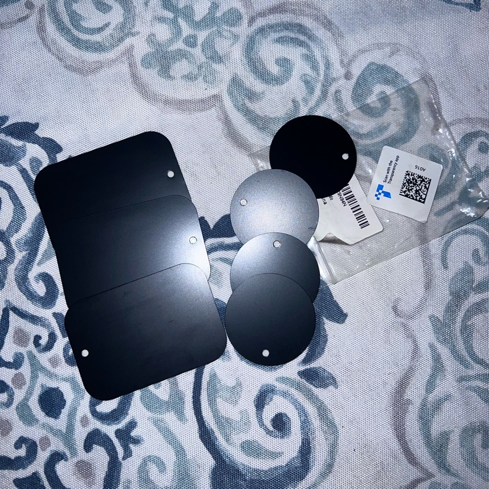 Magnetic Metal with Adhesive for Car Mount